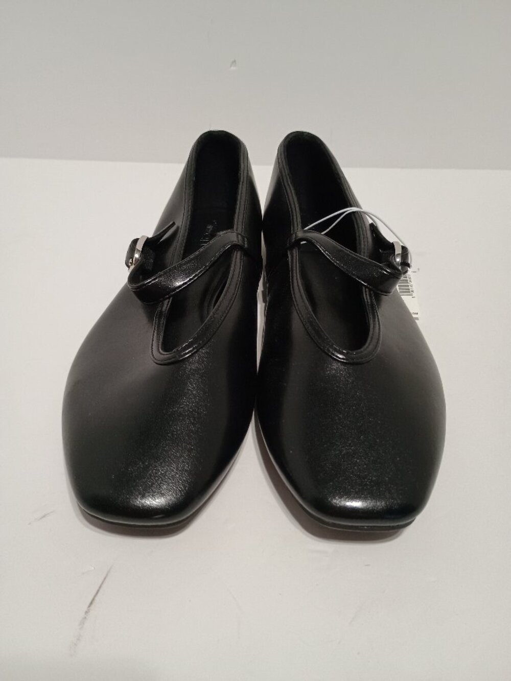 Old Navy Black Mary Jane Ballet Flats Buckle Square Toe Women’s Size 10 NWT - Picture 2 of 9